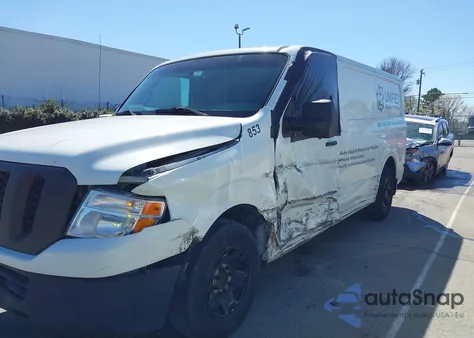 2014 Nissan Nv Cargo Nv1500 Sv V6 из США, поврежденный, VIN 1N6BF0KL2EN108853